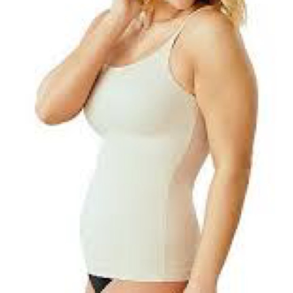 MAIDENFORM womens tan supportive firm control wirefree shaping cami size 2XL NWT